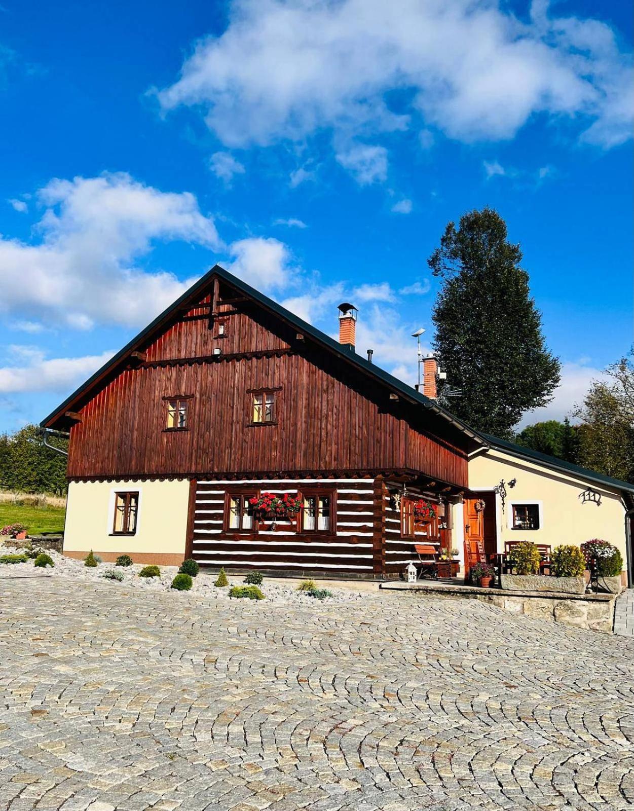 Chalupa Chriby Destné v Orlických horách Exterior foto