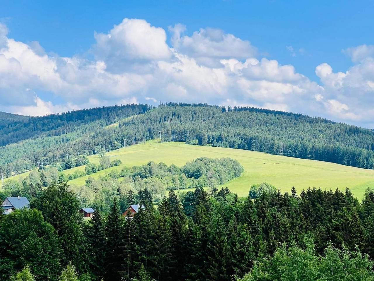 Chalupa Chriby Destné v Orlických horách Exterior foto